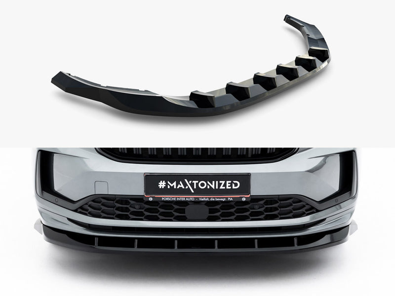 Maxton Design Front Splitter V.2 Skoda Kodiaq Sportline Mk2
