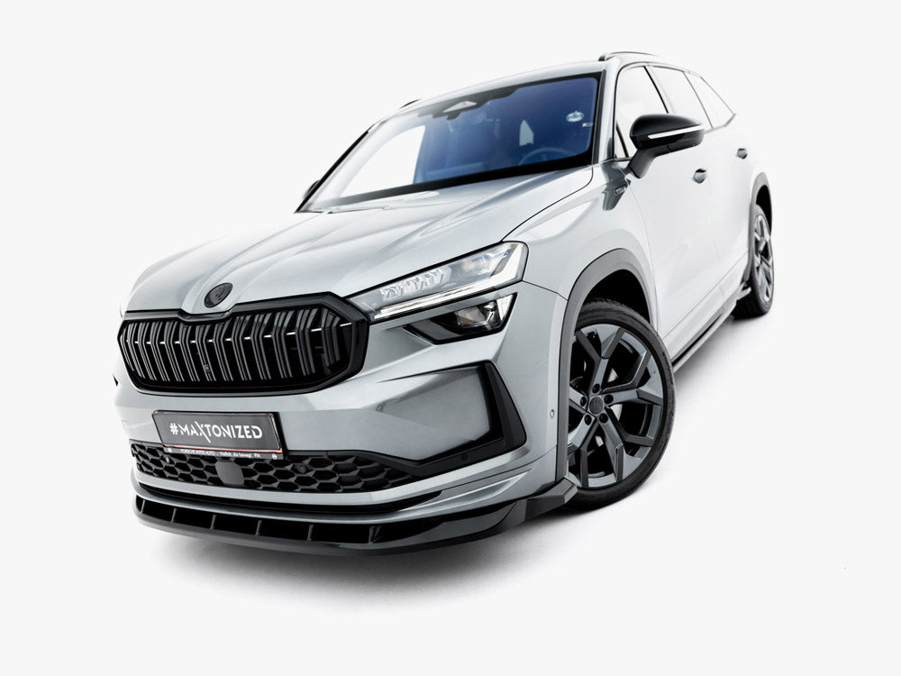Maxton Design Front Splitter V.2 Skoda Kodiaq Sportline Mk2