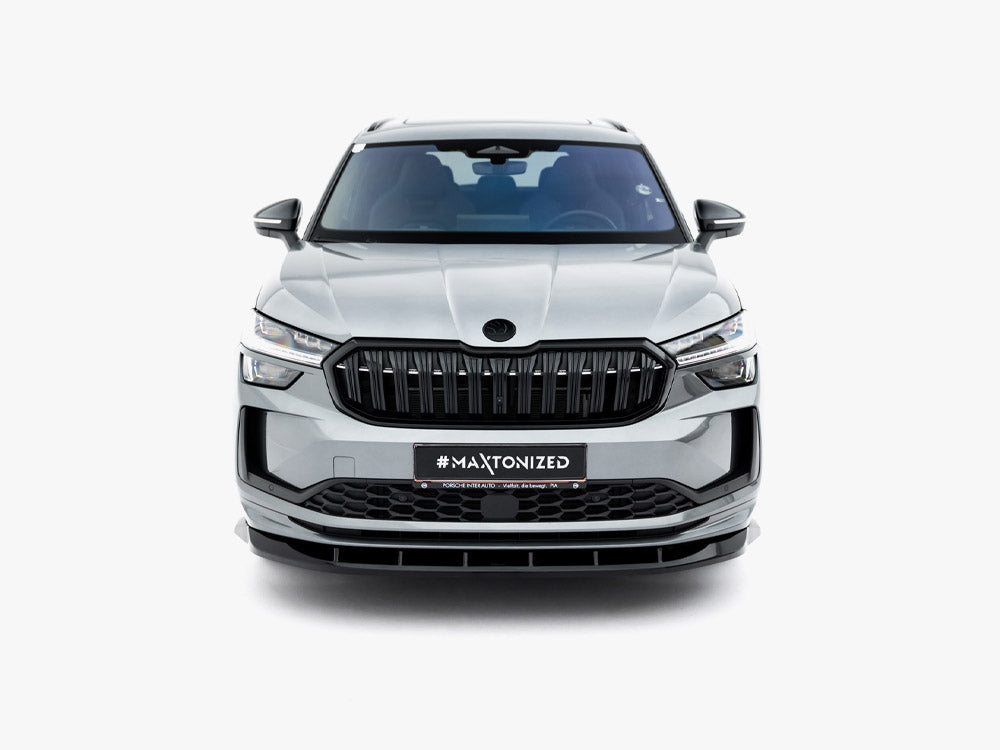 Maxton Design Front Splitter V.2 Skoda Kodiaq Sportline Mk2