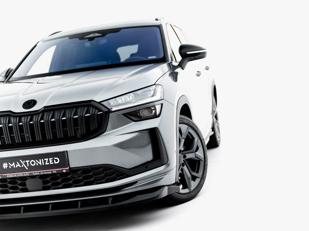 Maxton Design Front Splitter V.2 Skoda Kodiaq Sportline Mk2