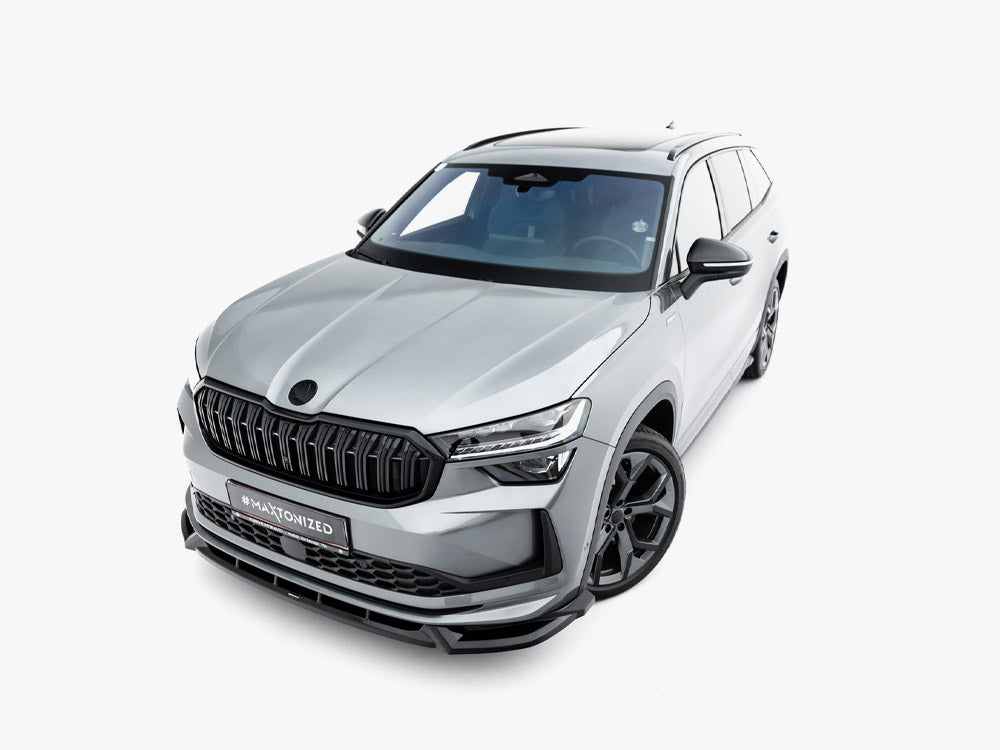 Maxton Design Front Splitter V.1 Skoda Kodiaq Sportline Mk2