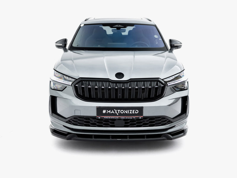 Maxton Design Front Splitter V.1 Skoda Kodiaq Sportline Mk2