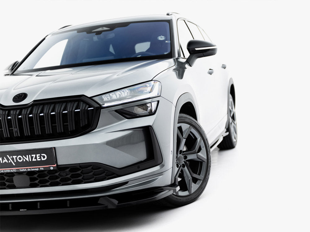 Maxton Design Front Splitter V.1 Skoda Kodiaq Sportline Mk2