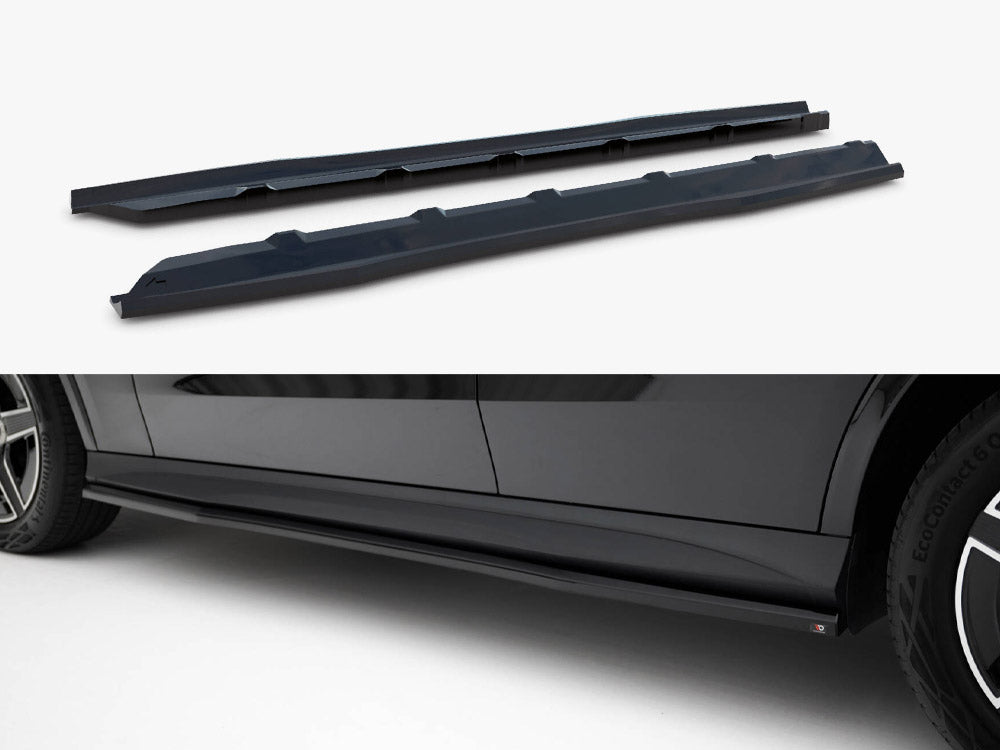 Maxton Design Side Skirts Diffusers Mercedes-Benz GLC Coupe AMG-Line C254