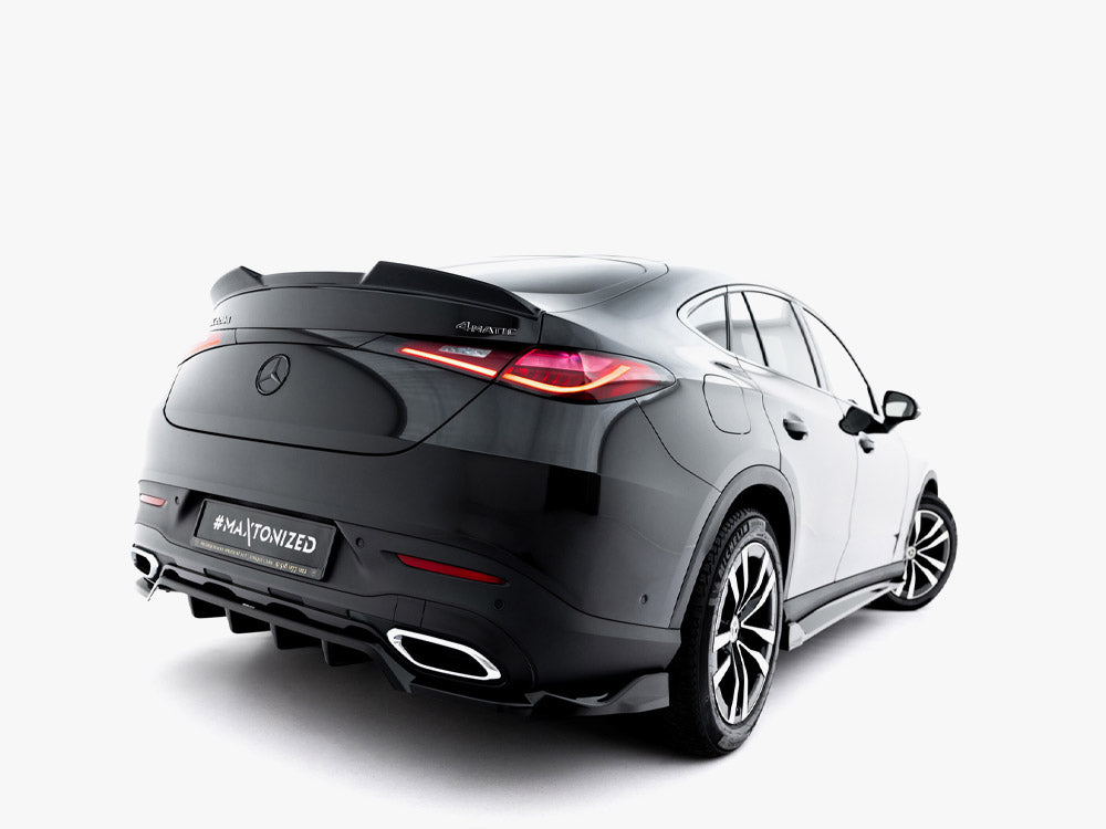 Maxton Design Rear Splitter (Vertical Bars) Mercedes-Benz GLC Coupe C254