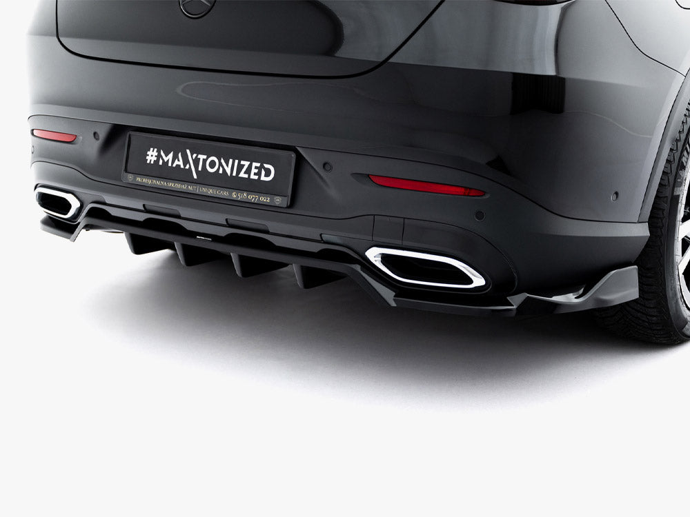 Maxton Design Rear Splitter (Vertical Bars) Mercedes-Benz GLC Coupe C254
