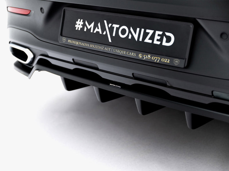 Maxton Design Rear Splitter (Vertical Bars) Mercedes-Benz GLC Coupe C254