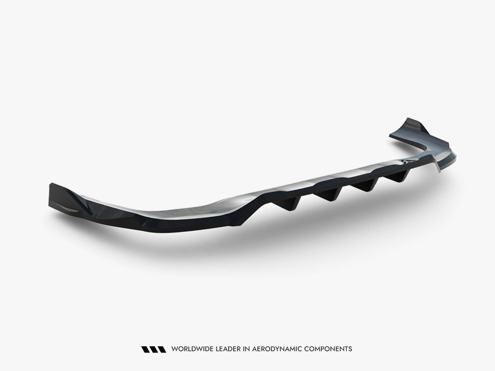 Maxton Design Rear Splitter (Vertical Bars) Mercedes-Benz GLC Coupe C254