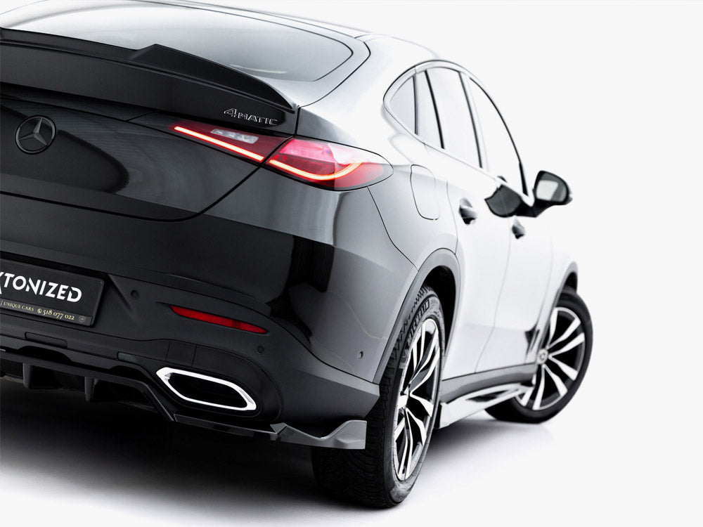 Maxton Design Rear Splitter (Vertical Bars) Mercedes-Benz GLC Coupe C254