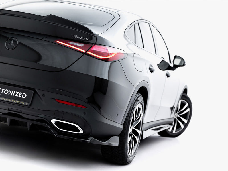 Maxton Design Rear Splitter (Vertical Bars) Mercedes-Benz GLC Coupe C254