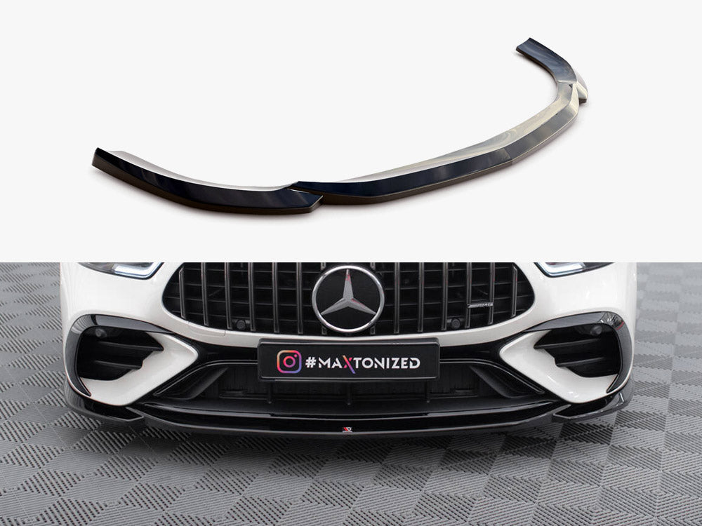 Maxton Design Front Splitter V.1 Mercedes-AMG GT 43 4 Door Coupe V8 Styling Package