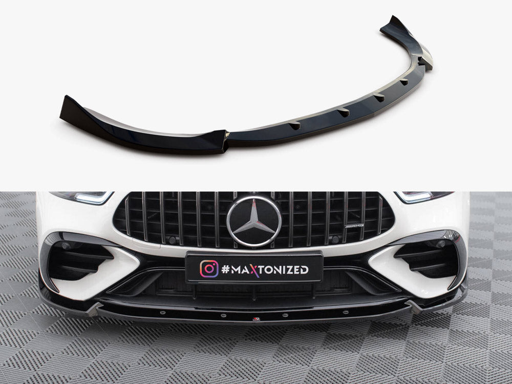 Maxton Design Front Splitter V.2 Mercedes-AMG GT 43 4 Door Coupe V8 Styling Package
