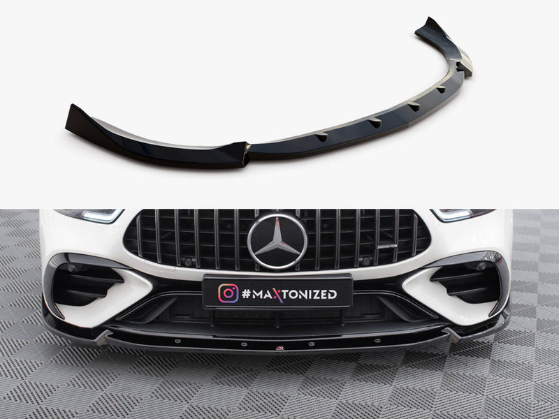 Maxton Design Front Splitter V.2 Mercedes-AMG GT 43 4 Door Coupe V8 Styling Package
