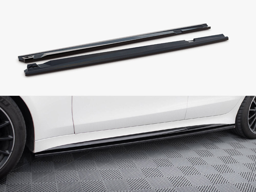 Maxton Design Side Skirts Diffusers Mercedes-AMG GT 43 4 Door Coupe V8 Styling Package