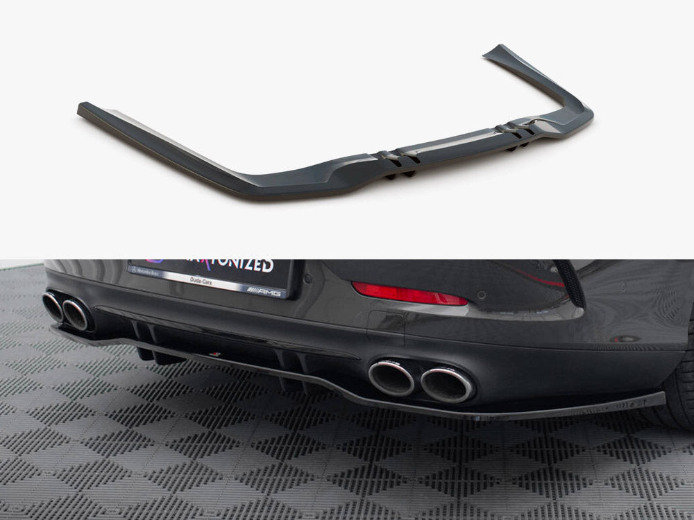 Maxton Design Rear Splitter (Vertical Bars) Mercedes-AMG 53 4 Door Coupe