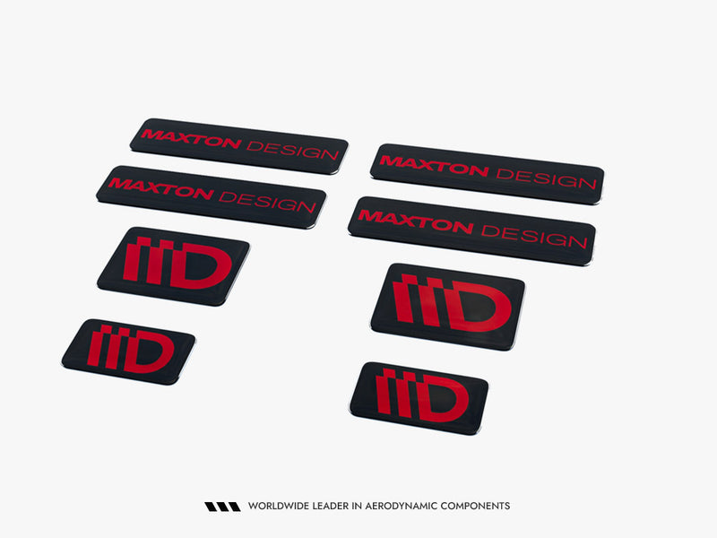 Maxton Design 3D Sticker Set Maxton Design - A (Sold AS A PACK OF X8)