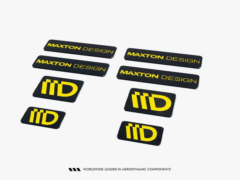 Maxton Design 3D Sticker Set Maxton Design - A (Sold AS A PACK OF X8)