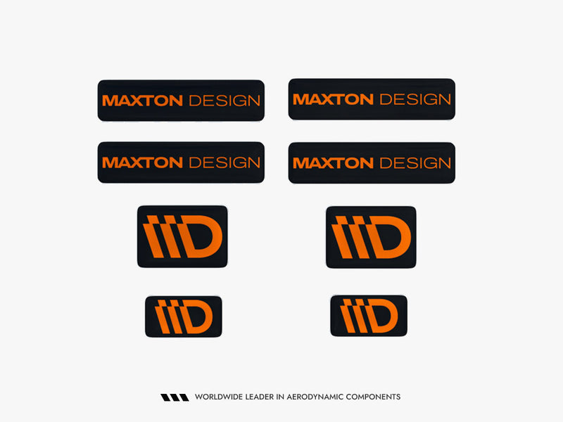 Maxton Design 3D Sticker Set Maxton Design - A (Sold AS A PACK OF X8)