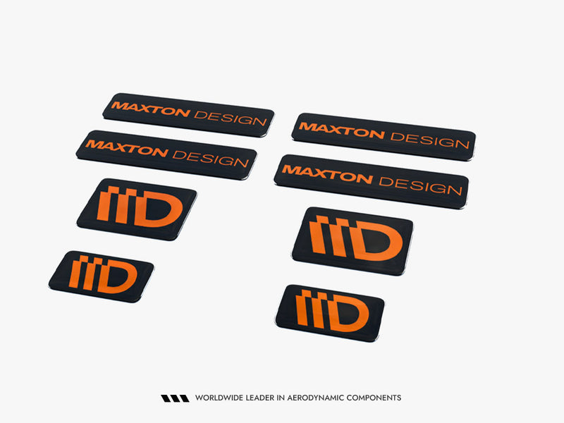 Maxton Design 3D Sticker Set Maxton Design - A (Sold AS A PACK OF X8)