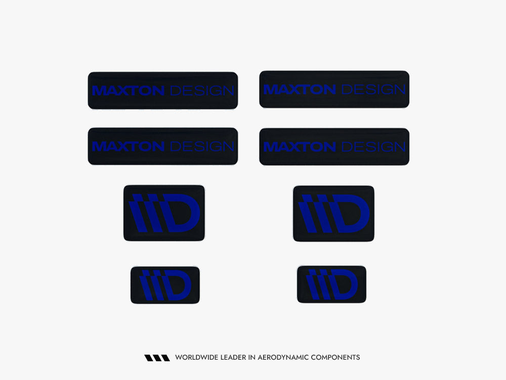 Maxton Design 3D Sticker Set Maxton Design - A (Sold AS A PACK OF X8)