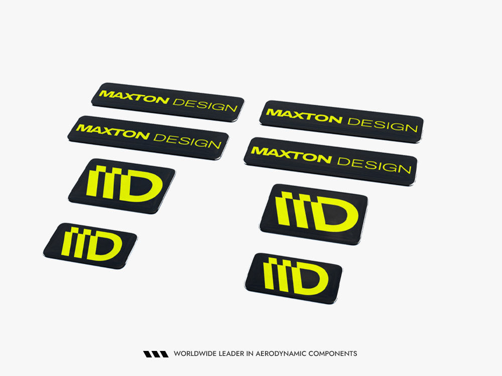Maxton Design 3D Sticker Set Maxton Design - A (Sold AS A PACK OF X8)