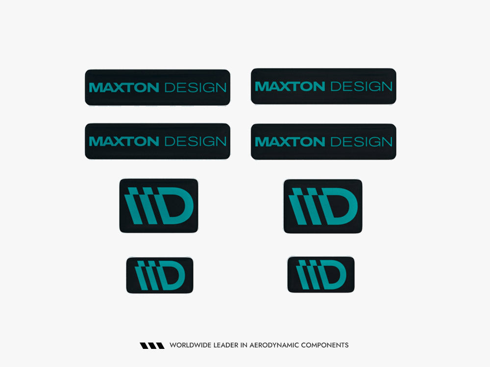Maxton Design 3D Sticker Set Maxton Design - A (Sold AS A PACK OF X8)