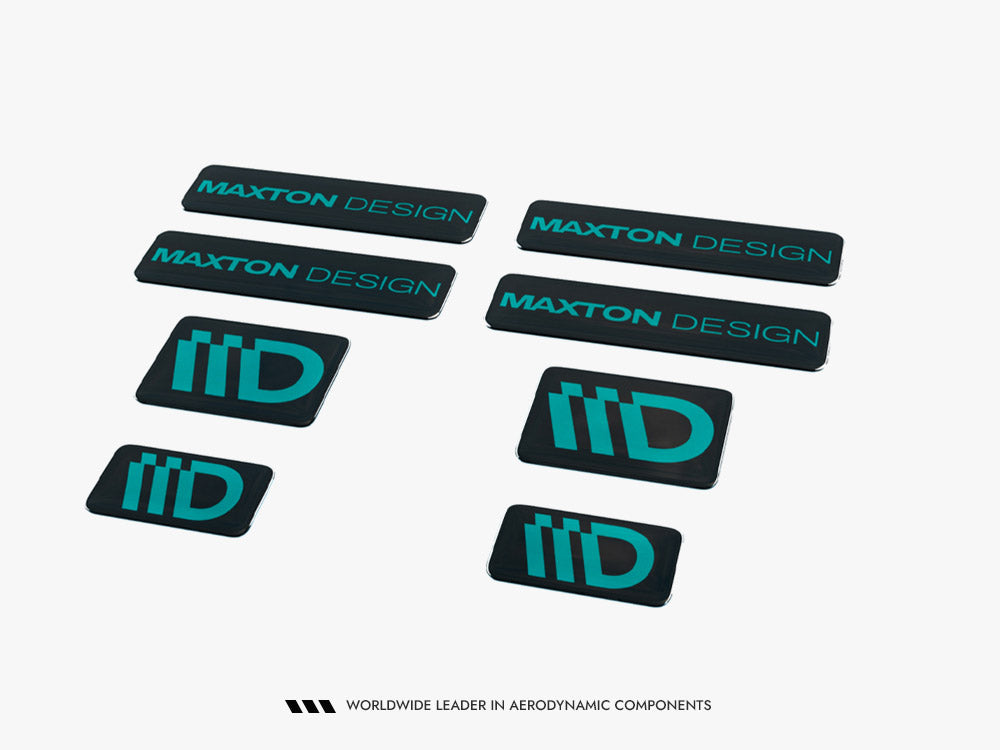 Maxton Design 3D Sticker Set Maxton Design - A (Sold AS A PACK OF X8)
