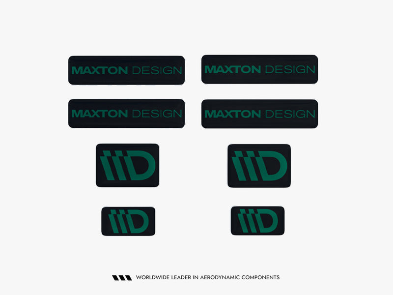 Maxton Design 3D Sticker Set Maxton Design - A (Sold AS A PACK OF X8)