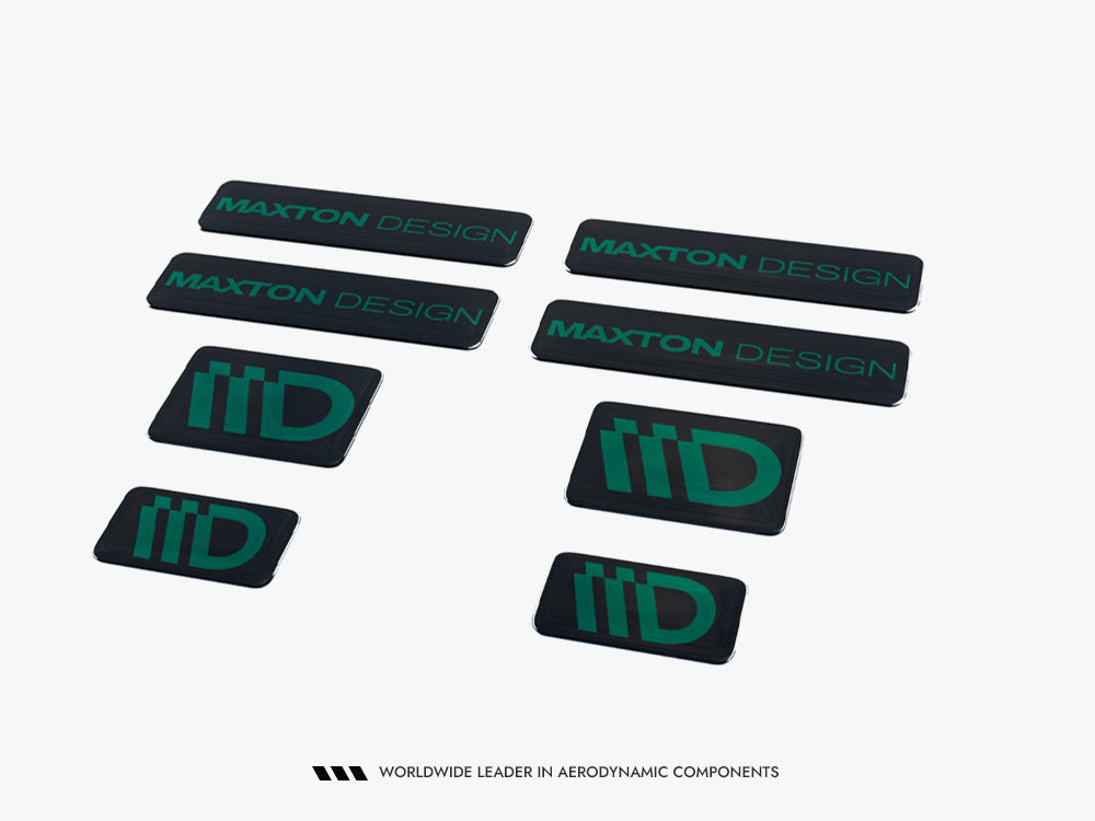 Maxton Design 3D Sticker Set Maxton Design - A (Sold AS A PACK OF X8)