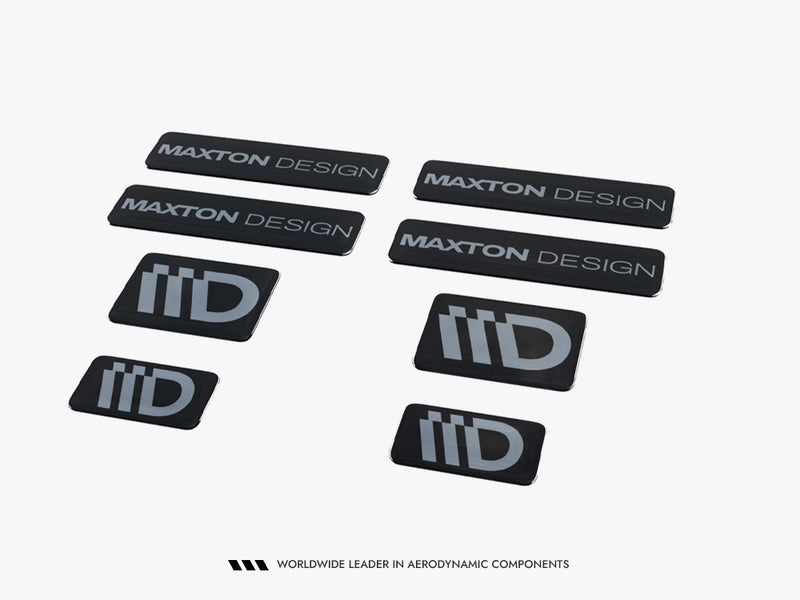 Maxton Design 3D Sticker Set Maxton Design - A (Sold AS A PACK OF X8)
