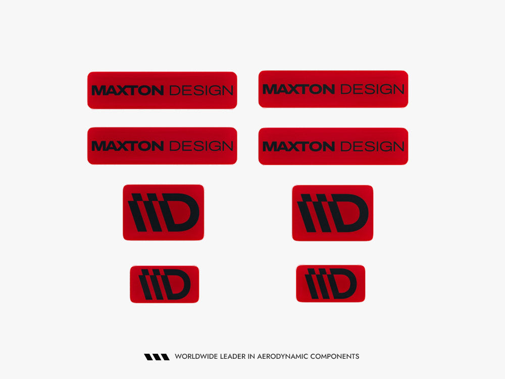 Maxton Design 3D Sticker Set Maxton Design - B (Sold AS A PACK OF X8)