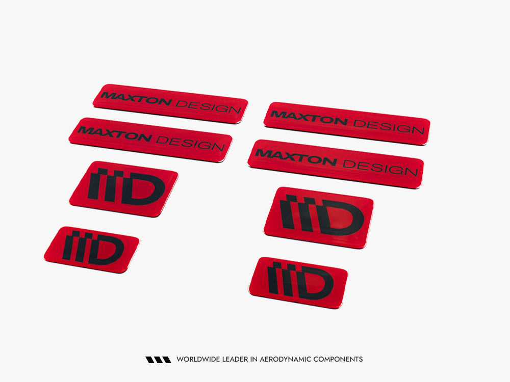 Maxton Design 3D Sticker Set Maxton Design - B (Sold AS A PACK OF X8)