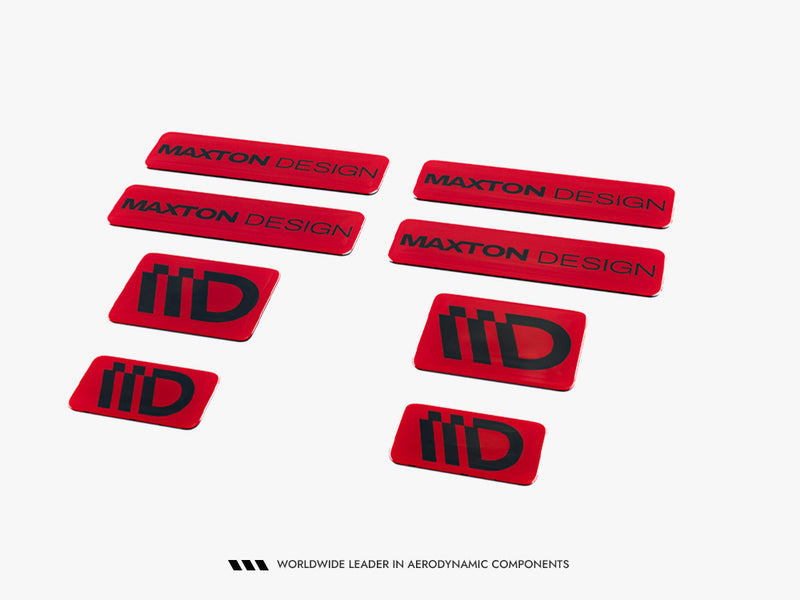Maxton Design 3D Sticker Set Maxton Design - B (Sold AS A PACK OF X8)