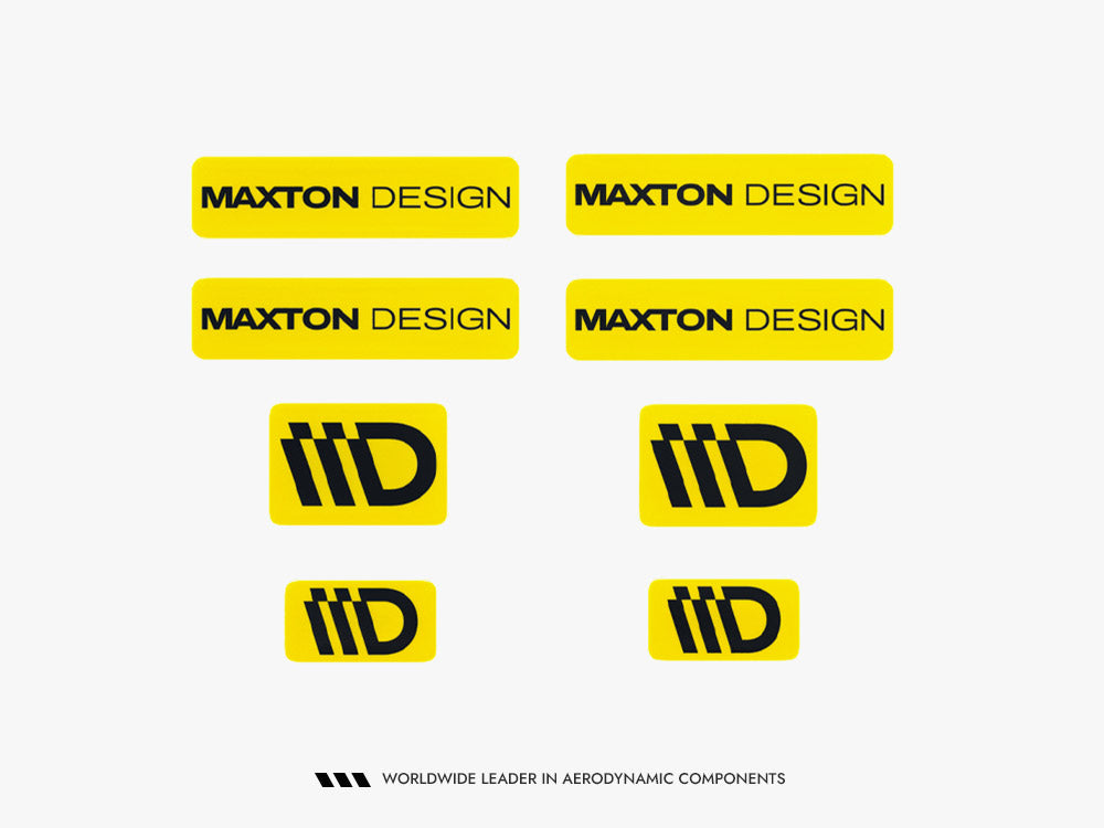 Maxton Design 3D Sticker Set Maxton Design - B (Sold AS A PACK OF X8)