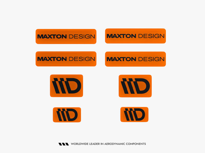 Maxton Design 3D Sticker Set Maxton Design - B (Sold AS A PACK OF X8)