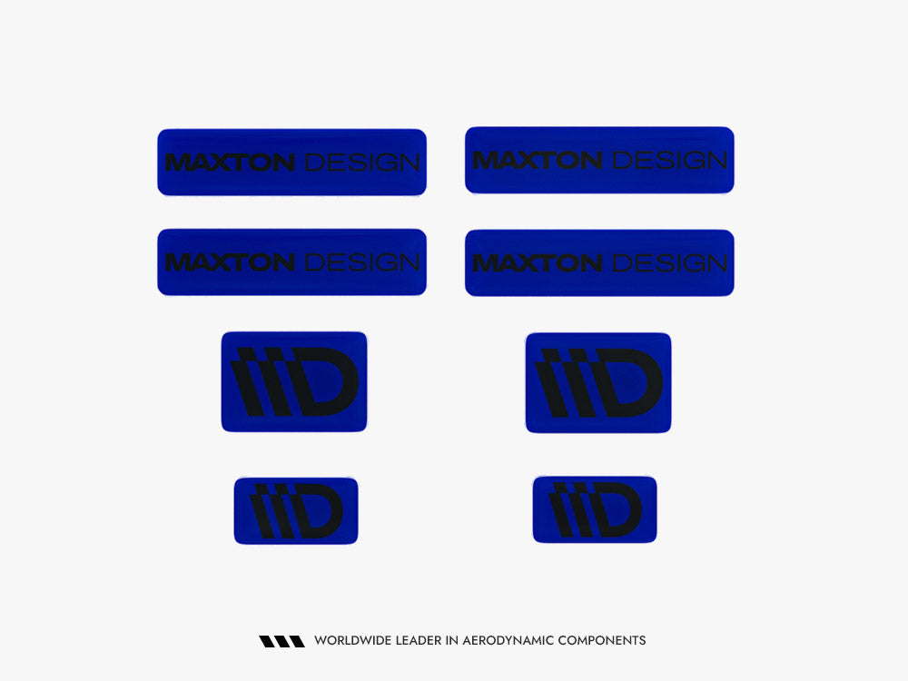 Maxton Design 3D Sticker Set Maxton Design - B (Sold AS A PACK OF X8)