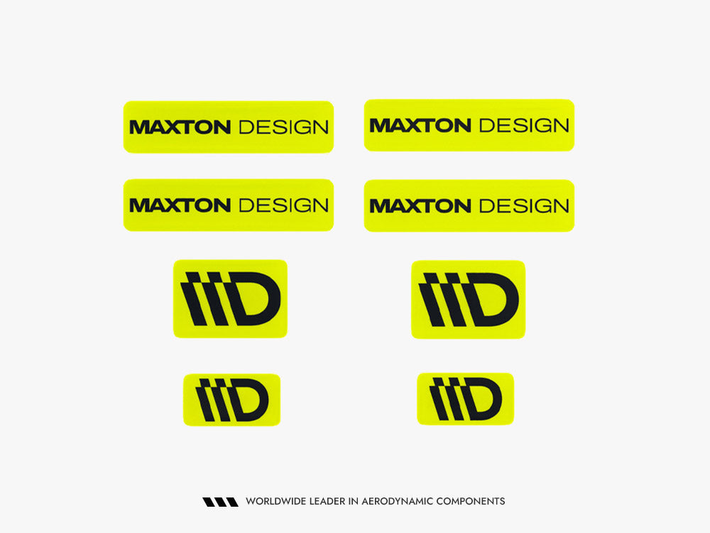 Maxton Design 3D Sticker Set Maxton Design - B (Sold AS A PACK OF X8)