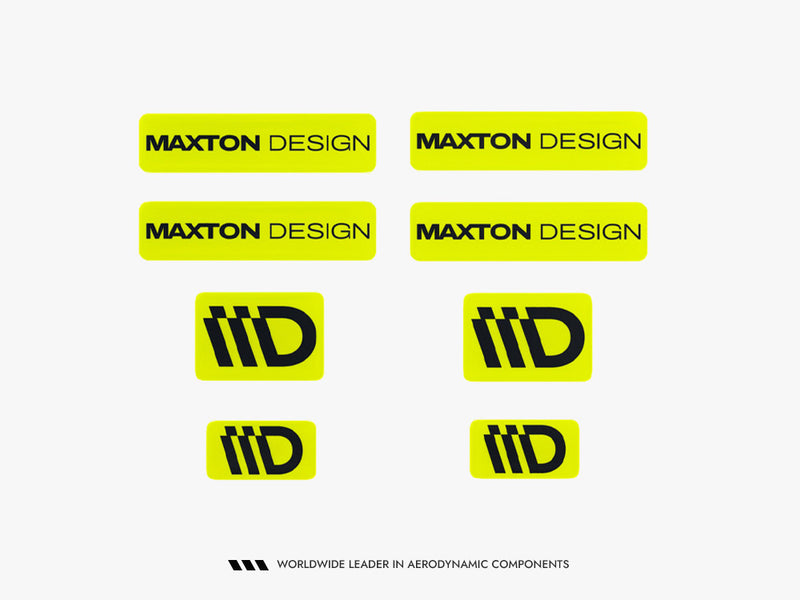 Maxton Design 3D Sticker Set Maxton Design - B (Sold AS A PACK OF X8)