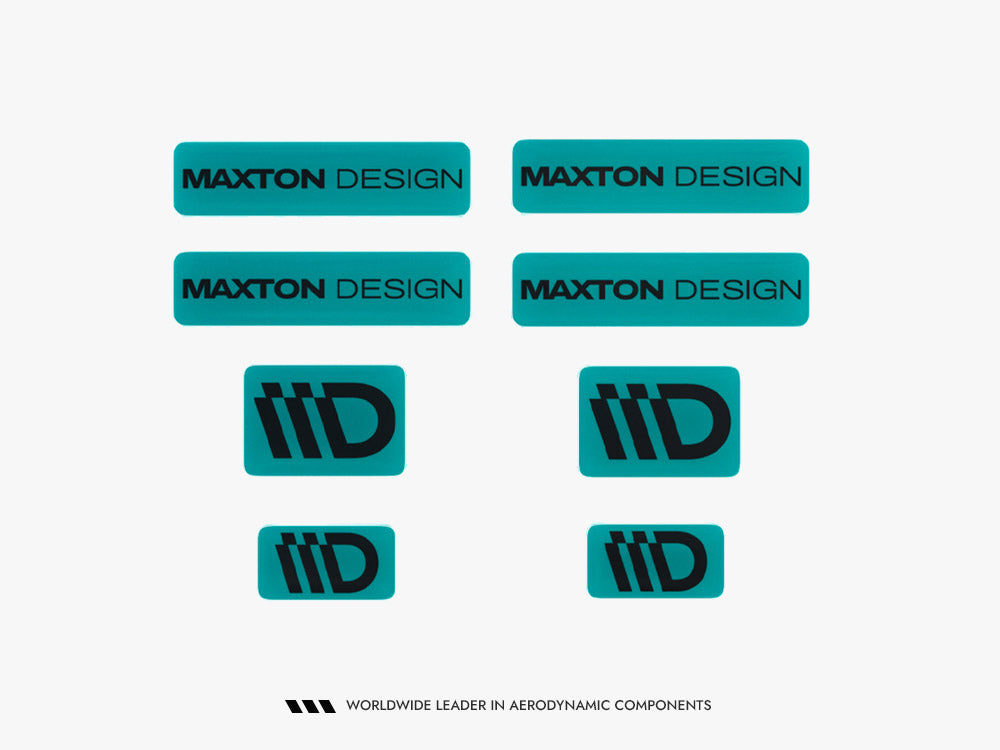 Maxton Design 3D Sticker Set Maxton Design - B (Sold AS A PACK OF X8)