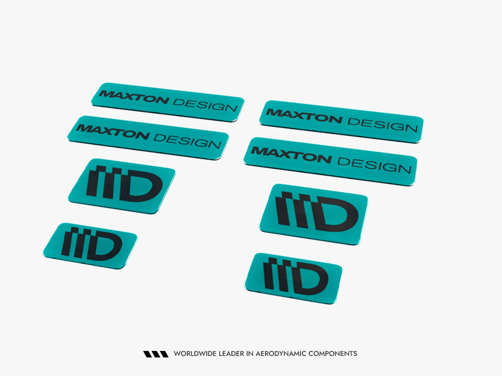 Maxton Design 3D Sticker Set Maxton Design - B (Sold AS A PACK OF X8)
