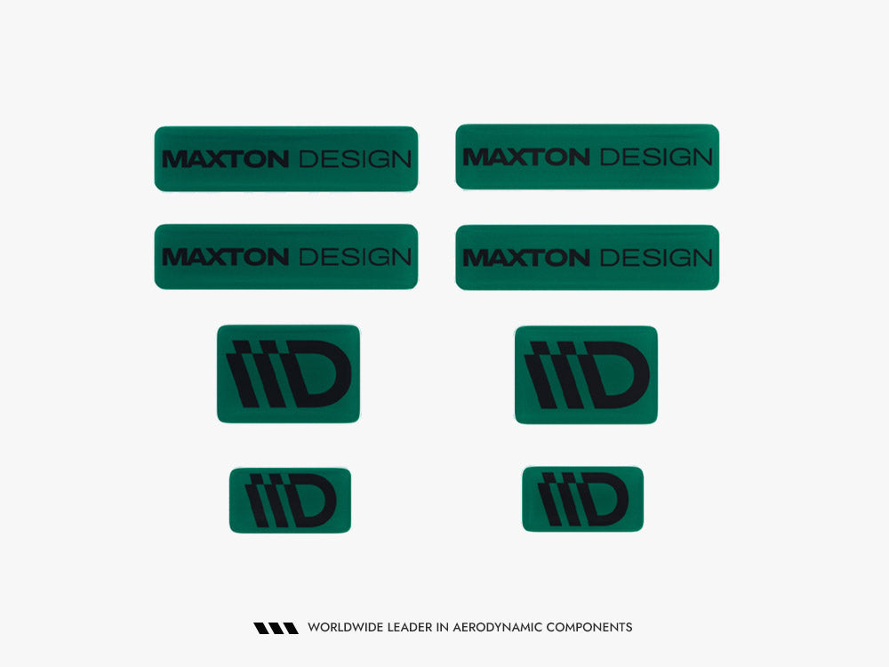 Maxton Design 3D Sticker Set Maxton Design - B (Sold AS A PACK OF X8)