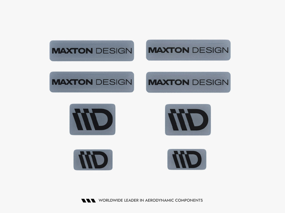 Maxton Design 3D Sticker Set Maxton Design - B (Sold AS A PACK OF X8)