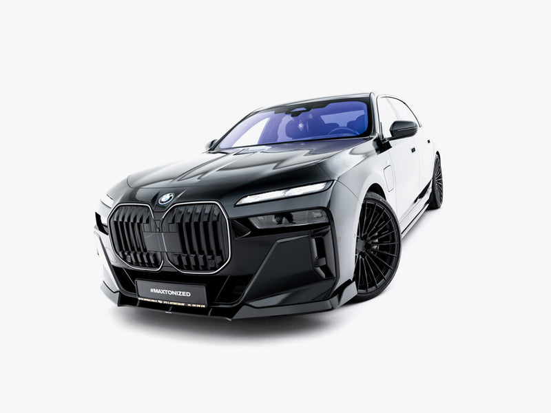 Maxton Design Front Splitter V.4 BMW 7 M-Pack / M760e / i7 M-Pack G70