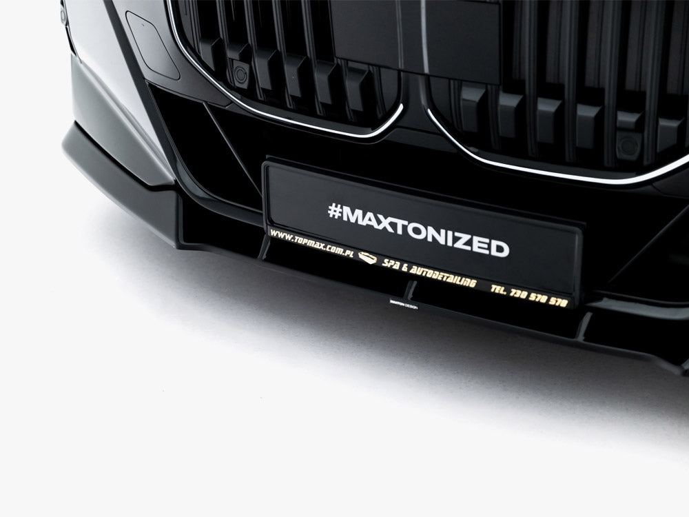 Maxton Design Front Splitter V.4 BMW 7 M-Pack / M760e / i7 M-Pack G70