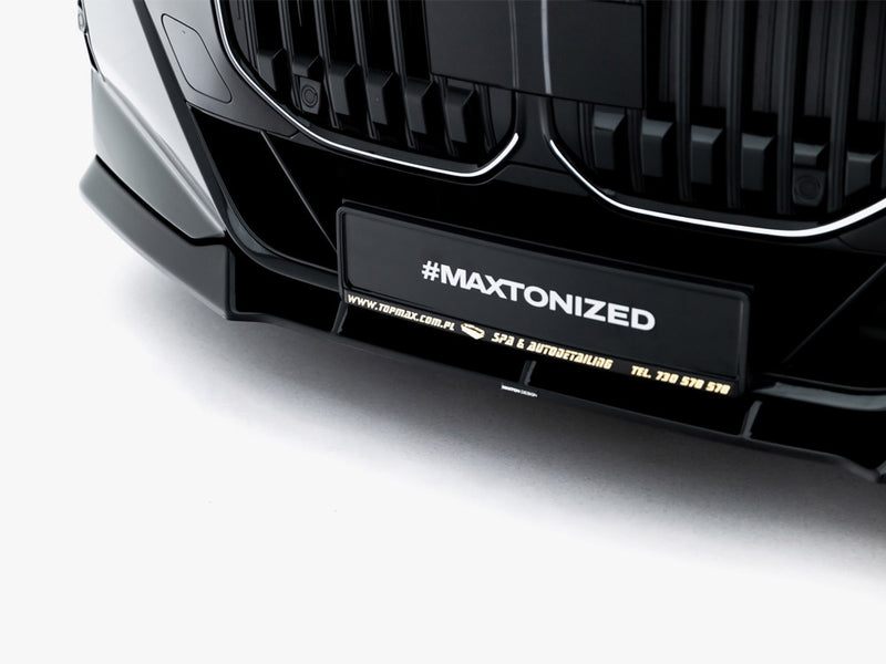 Maxton Design Front Splitter V.4 BMW 7 M-Pack / M760e / i7 M-Pack G70