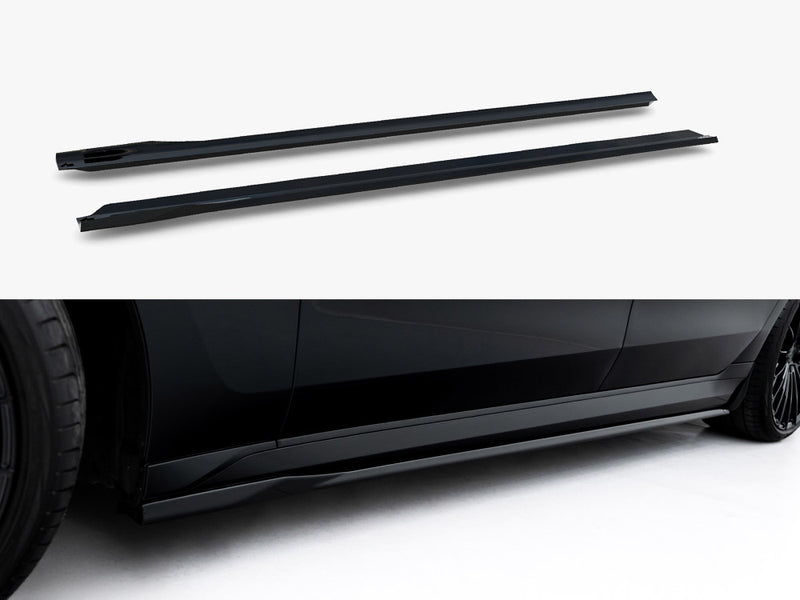 Maxton Design Side Skirt Diffusers V.2 BMW 740d xDrive M-pack / 740i xDrive M-Pack G70