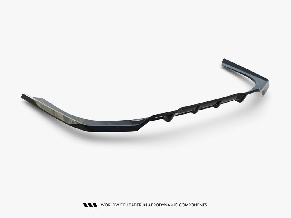 Maxton Design Rear Splitter (Vertical Bars) V.2 BMW 7 M-Pack G70