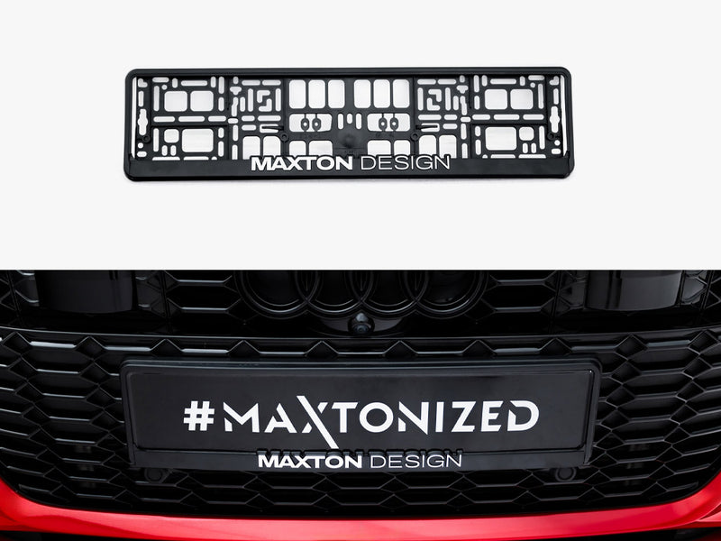 Maxton Design License Plate Frame MAXTON