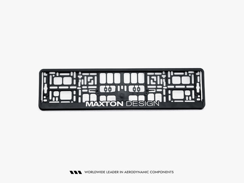 Maxton Design License Plate Frame MAXTON