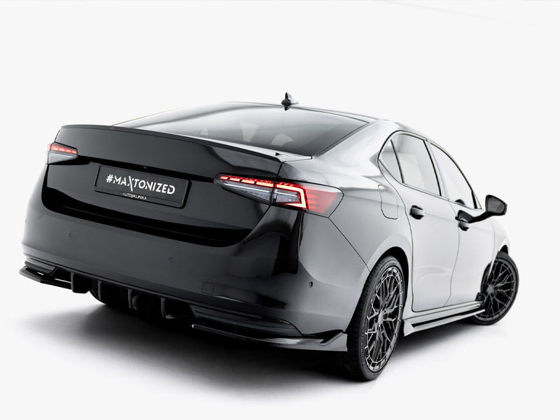 Maxton Design Rear Side Splitters V.2 Skoda Superb Sportline Mk4